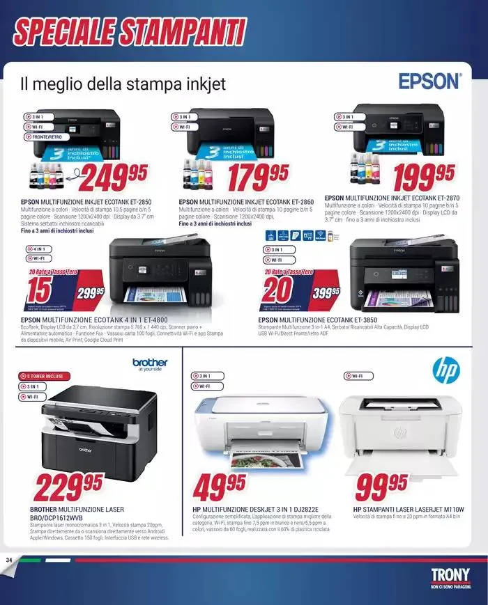 Tasso Zero da Trony! da 20 marzo a 2 aprile di 2025 - Pagina del volantino 34