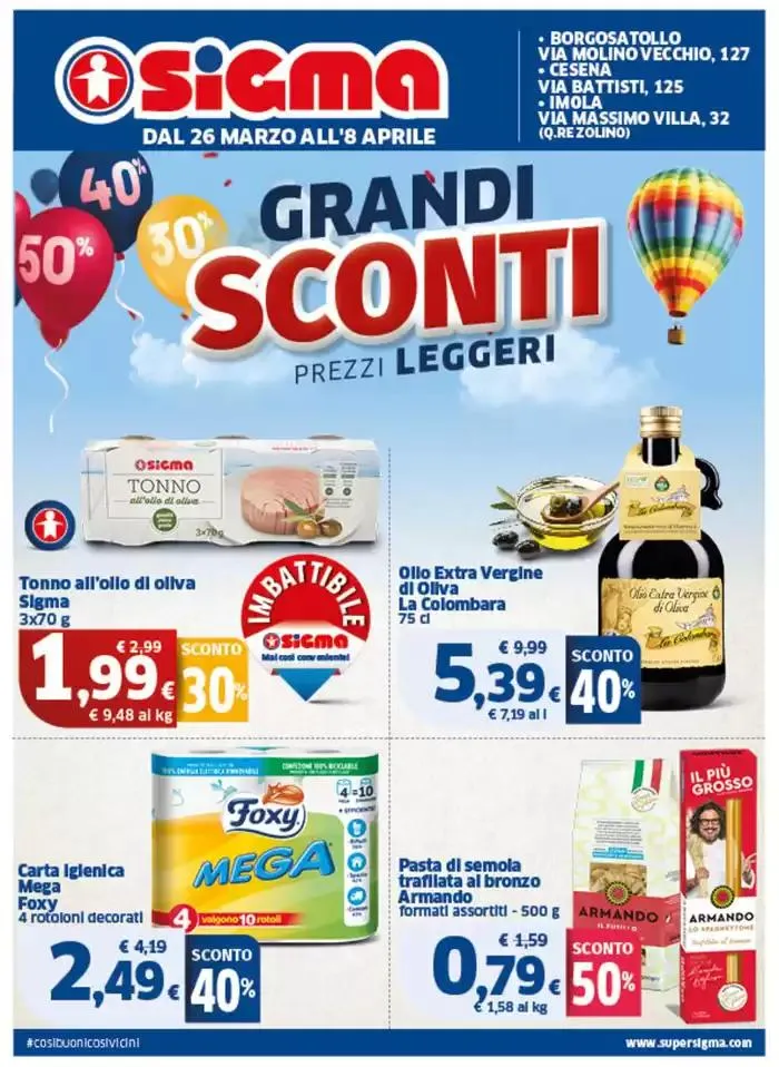 Grandi sconti da 26 marzo a 8 aprile di 2025 - Pagina del volantino 1
