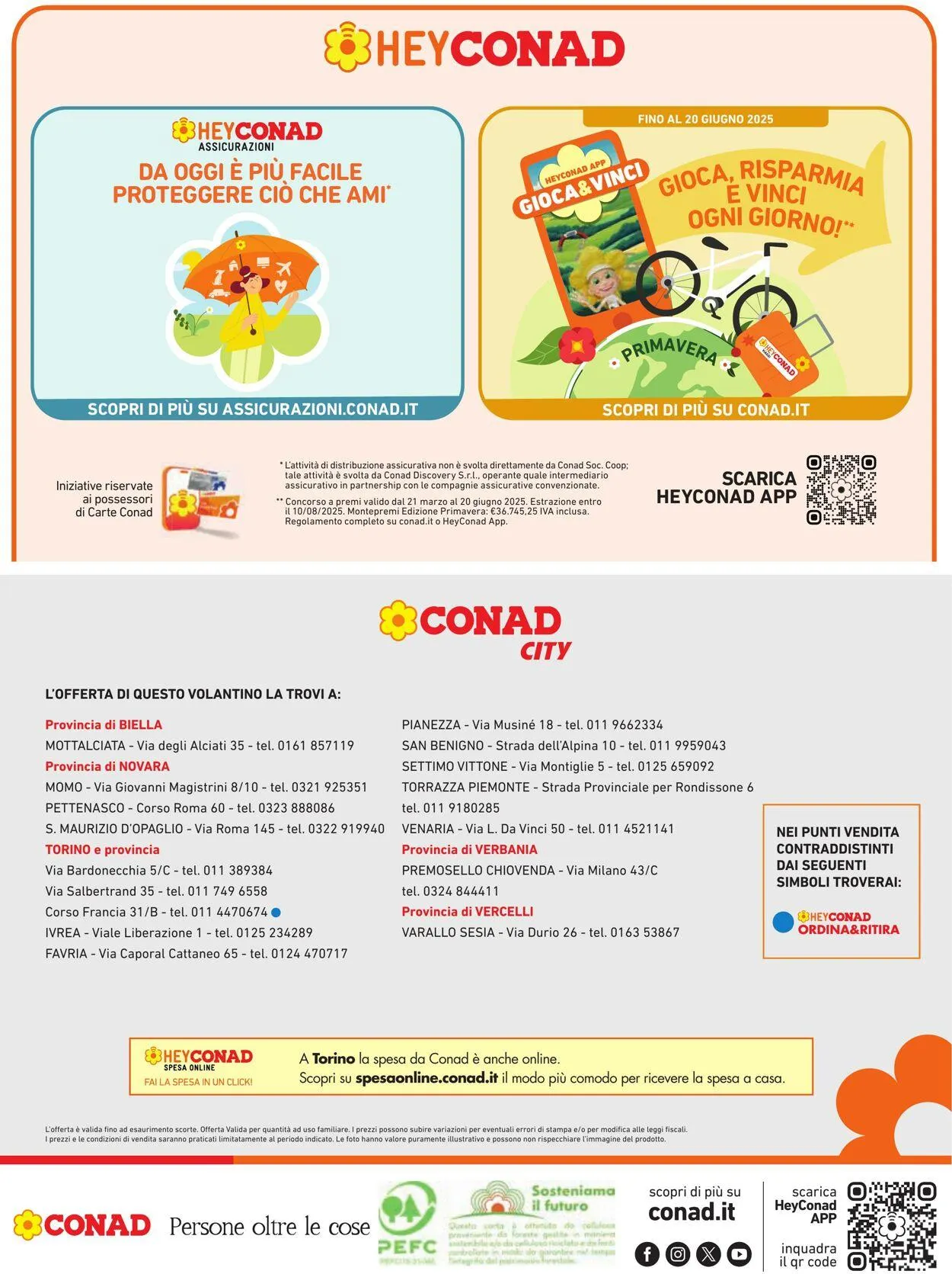 Conad - City - Torino Volantino attuale da 22 maggio a 4 giugno di 2025 - Pagina del volantino 20