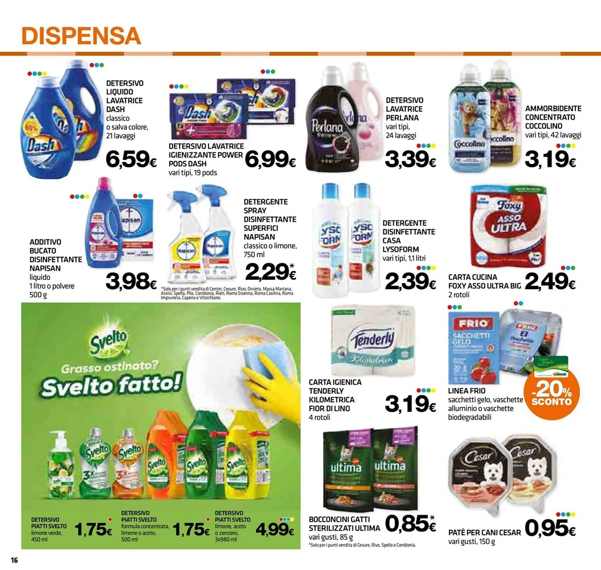 Volantino Superconti da 26 ottobre a 8 novembre di 2023 - Pagina del volantino 16