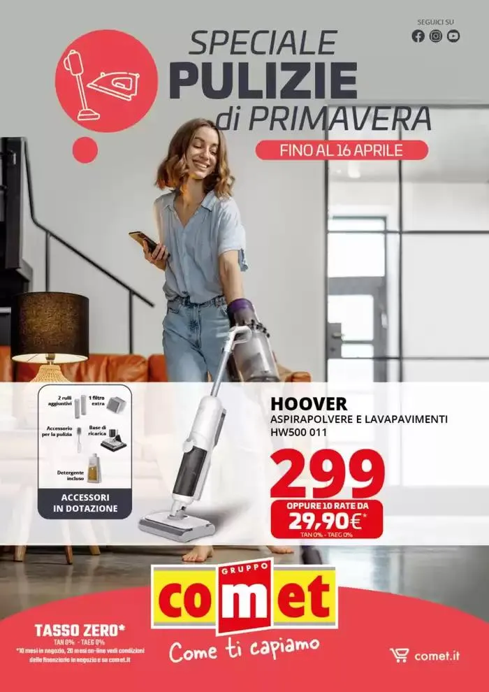 Speciale Pulizia da Comet! da 3 aprile a 16 aprile di 2025 - Pagina del volantino 1
