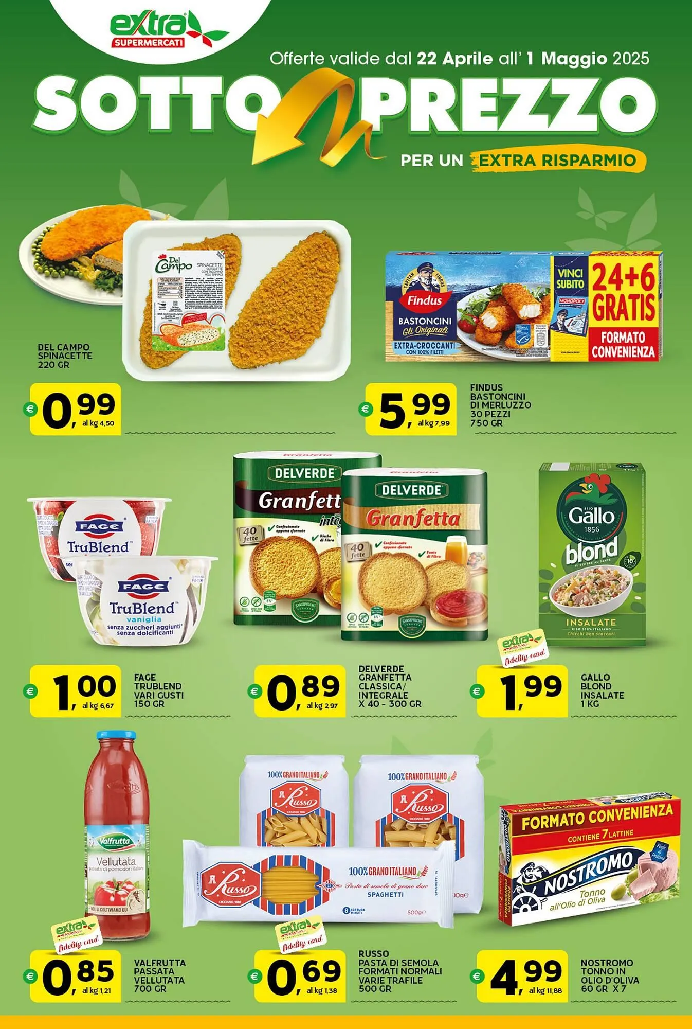 Volantino Extra Supermercati da 21 aprile a 1 maggio di 2025 - Pagina del volantino 2
