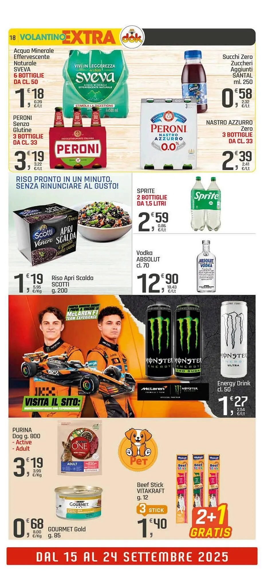 Volantino Supermercati Dok da 11 settembre a 24 settembre di 2025 - Pagina del volantino 18