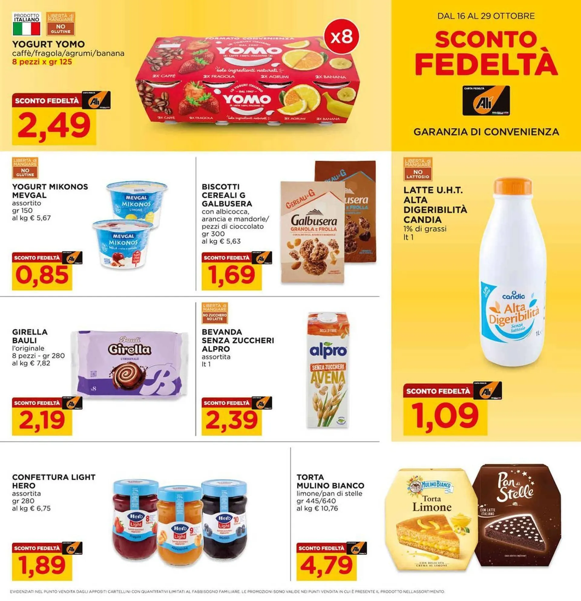 Volantino Alì Supermercati da 16 ottobre a 29 ottobre di 2025 - Pagina del volantino 13