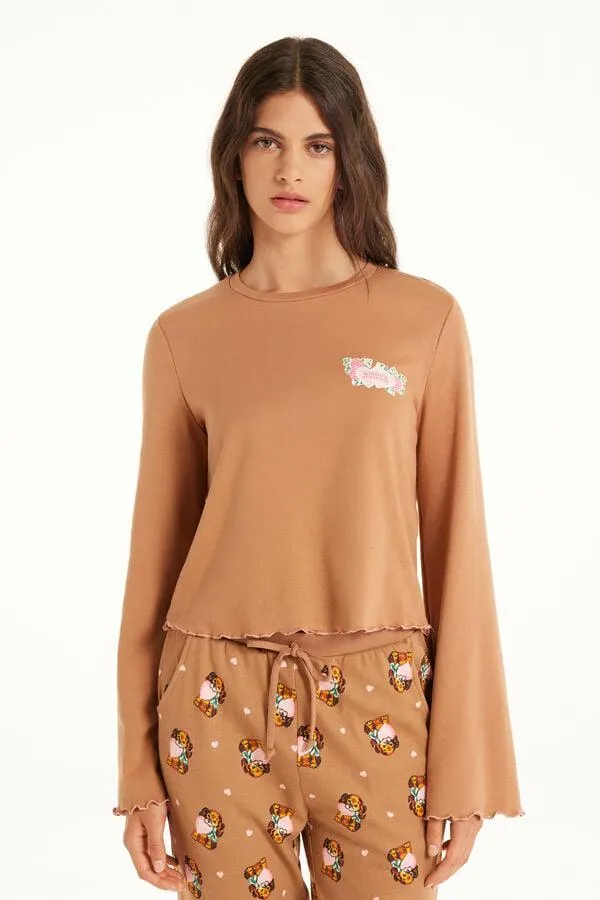 Maglia Manica Lunga Punto Bambola