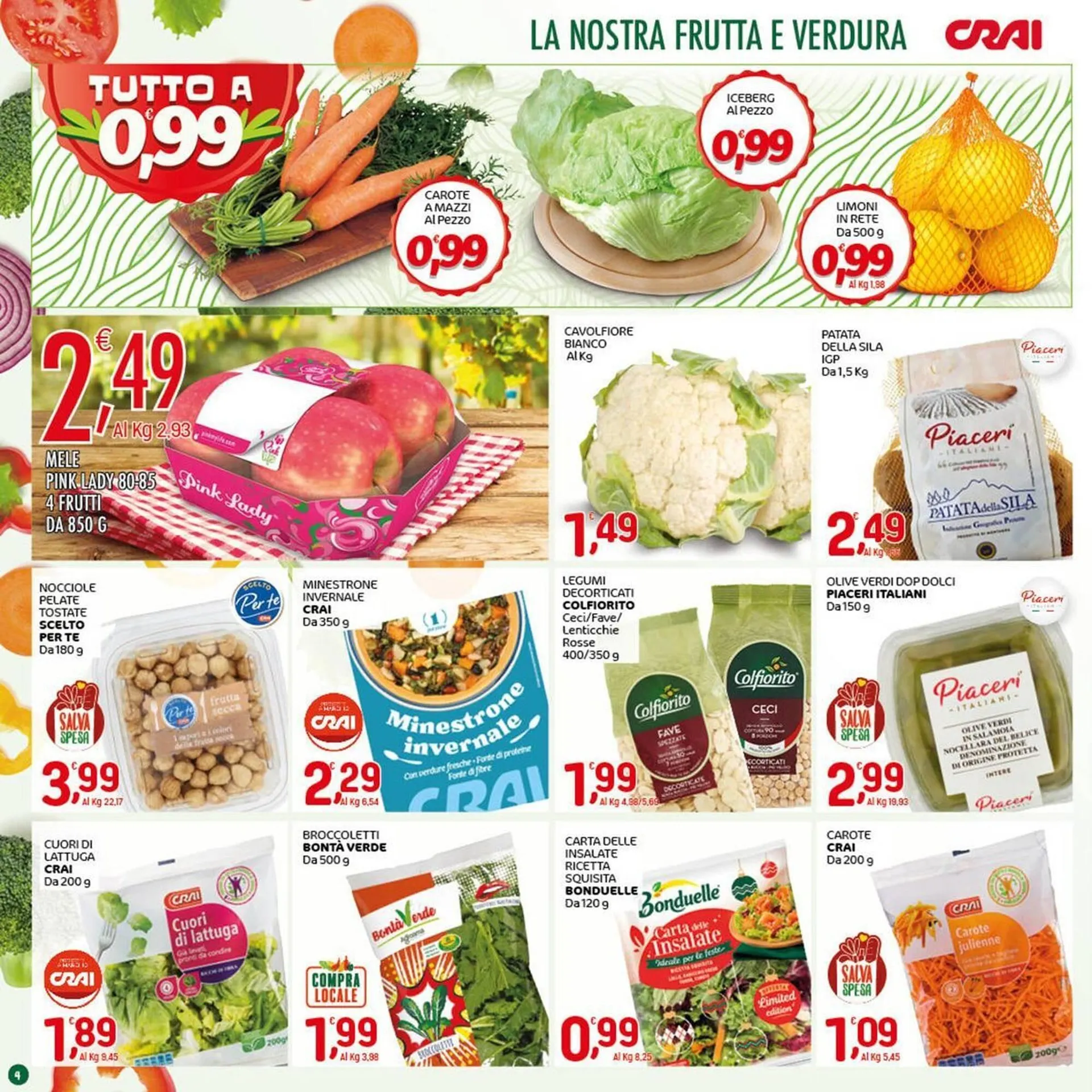 Volantino Crai da 4 dicembre a 14 dicembre di 2025 - Pagina del volantino 4