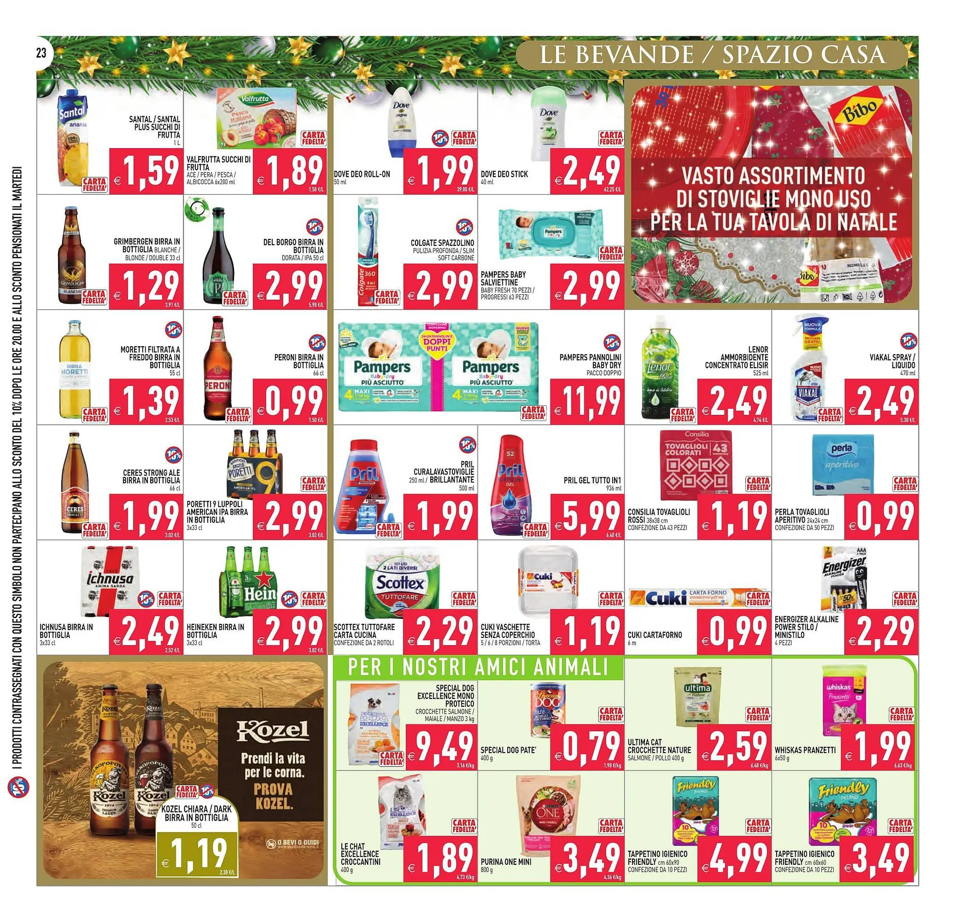 Volantino Pim Supermercati da 5 dicembre a 14 dicembre di 2023 - Pagina del volantino 23