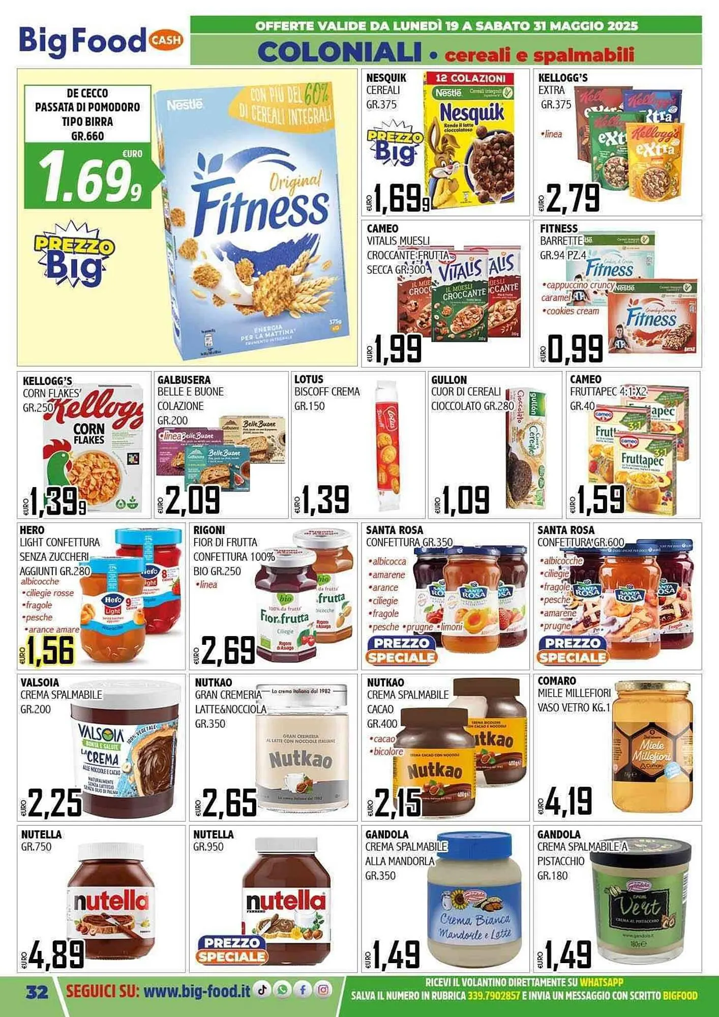 Volantino Big Food da 19 maggio a 31 maggio di 2025 - Pagina del volantino 32