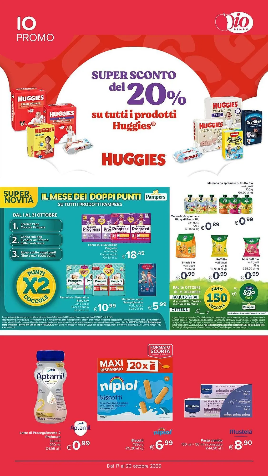 Volantino Io Bimbo da 17 ottobre a 20 ottobre di 2025 - Pagina del volantino 2