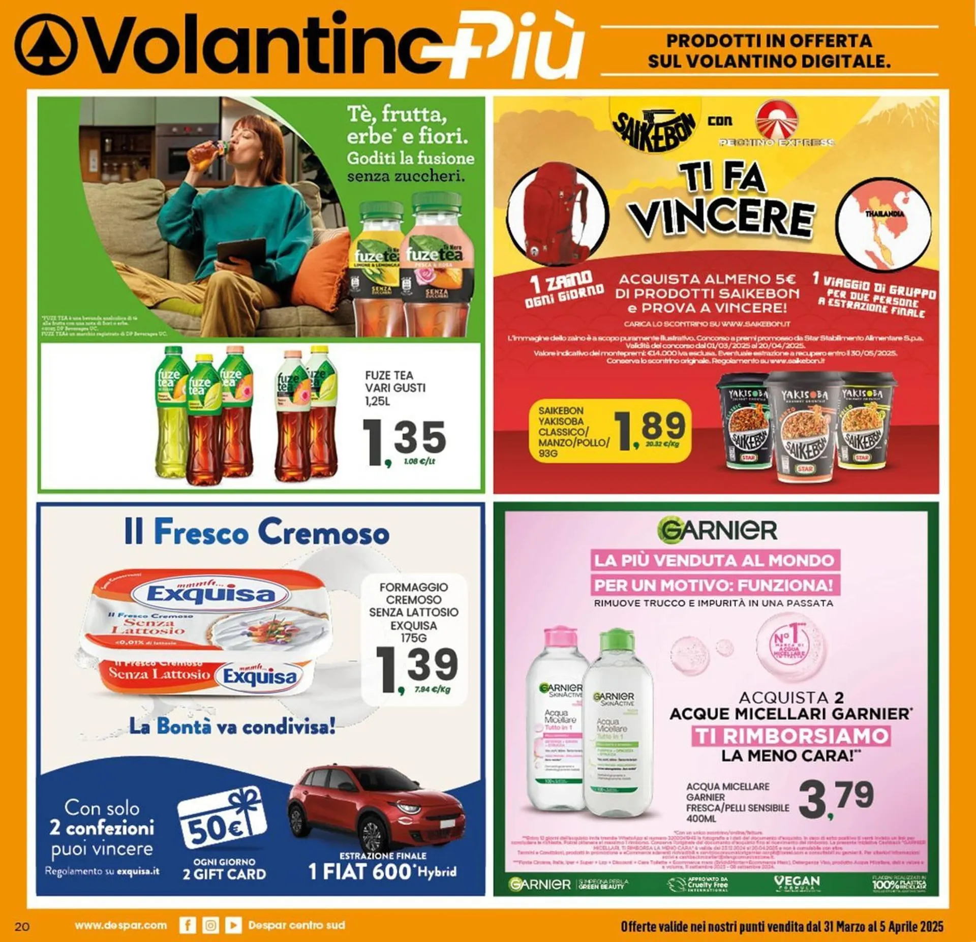 Volantino Despar da 31 marzo a 5 aprile di 2025 - Pagina del volantino 20