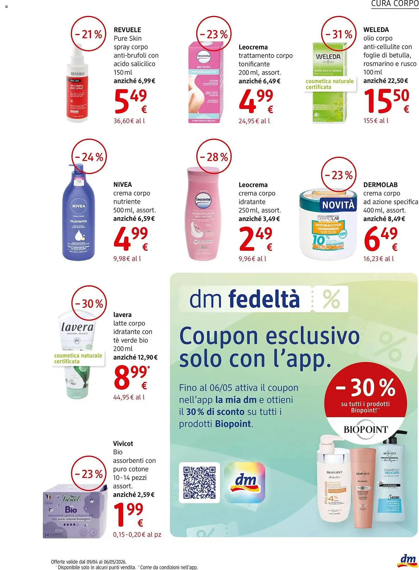 Volantino dm drogerie markt da 9 aprile a 6 maggio di 2026 - Pagina del volantino 5