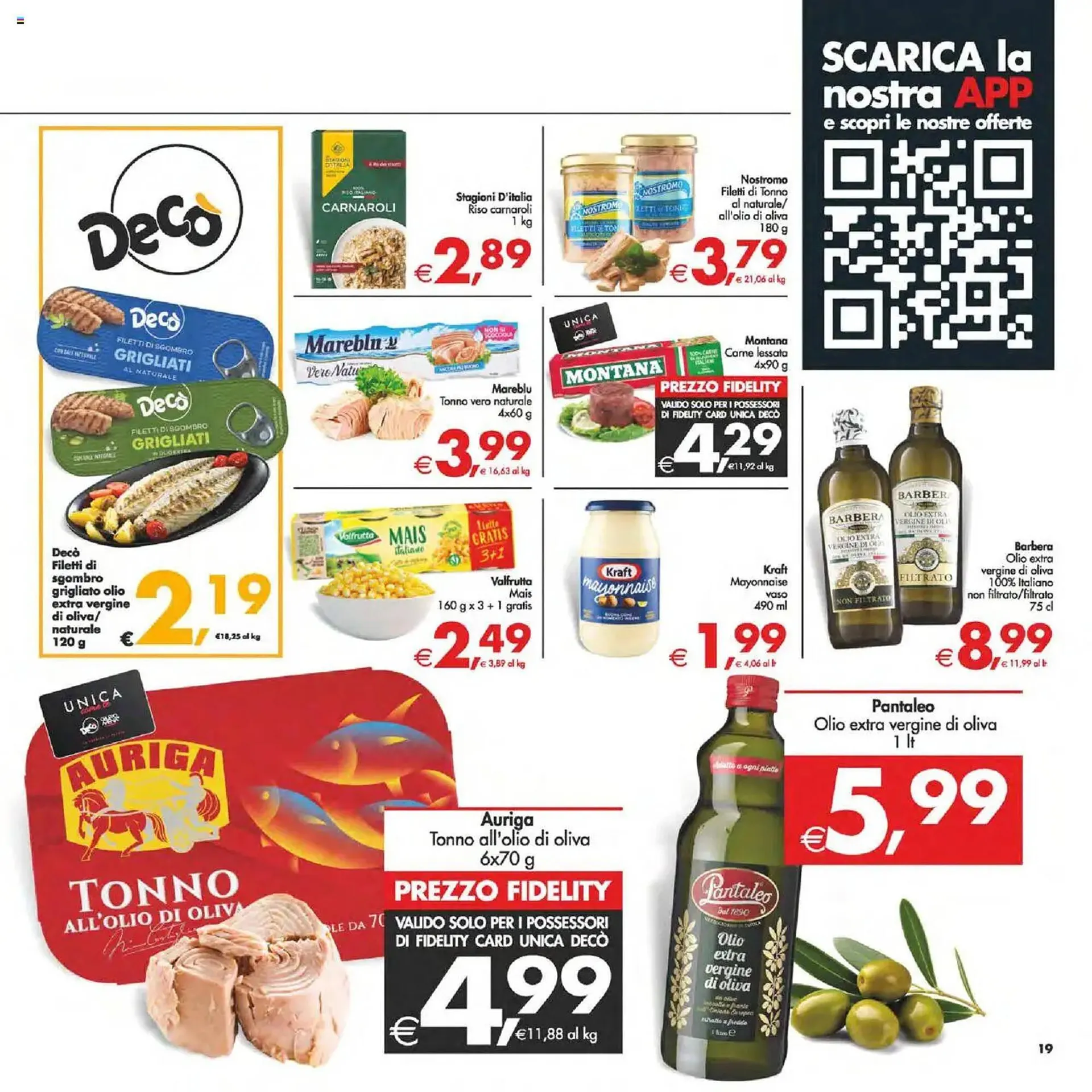 Volantino Deco Supermercati da 4 luglio a 13 luglio di 2025 - Pagina del volantino 19