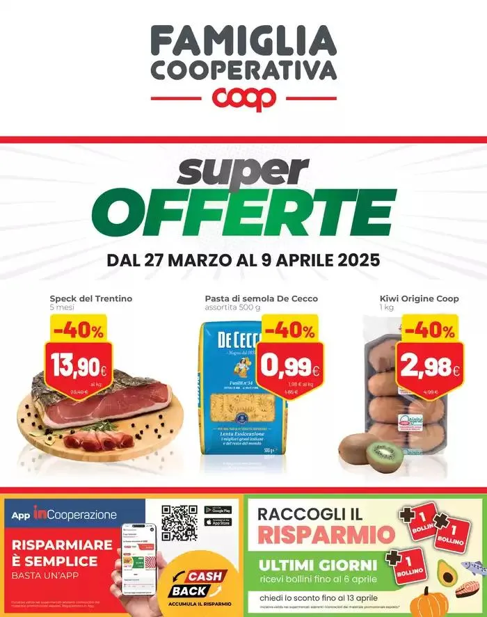 Super offerte da 27 marzo a 9 aprile di 2025 - Pagina del volantino 1