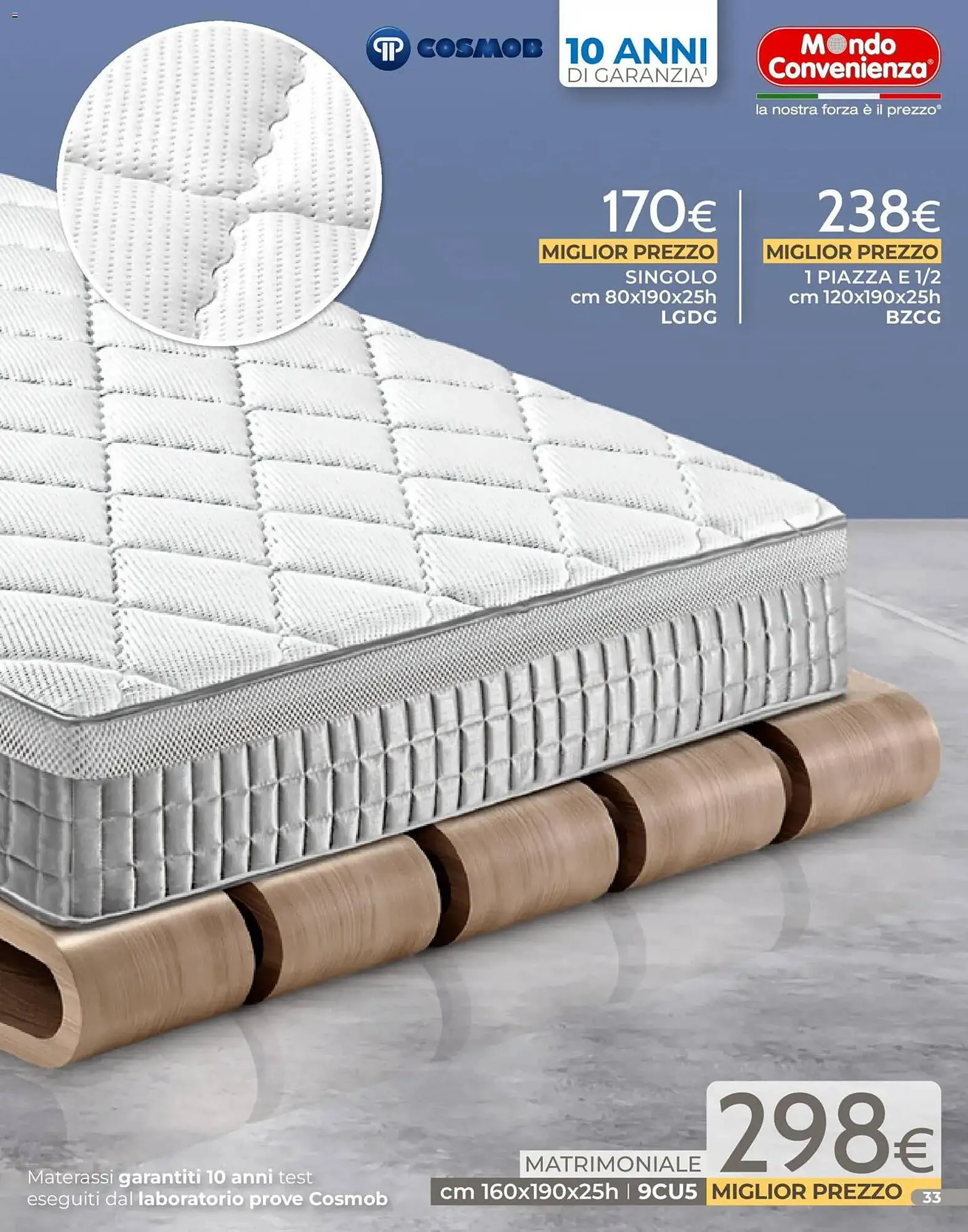 Volantino Mondo Convenienza da 4 gennaio a 31 gennaio di 2026 - Pagina del volantino 33