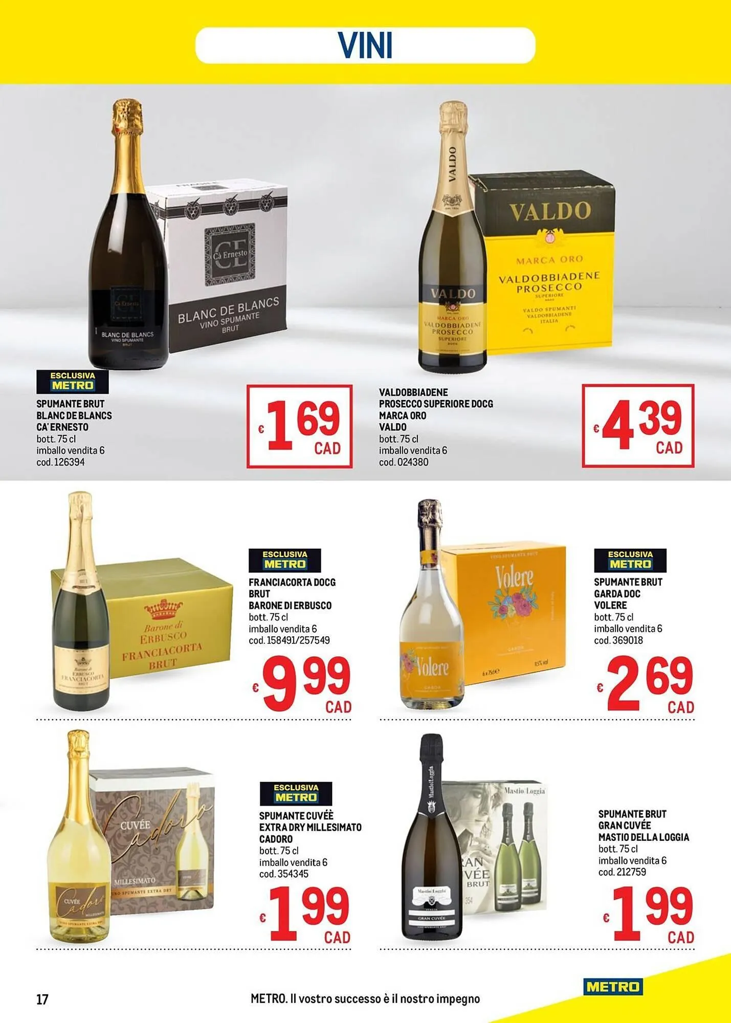 Volantino Metro da 19 febbraio a 4 marzo di 2026 - Pagina del volantino 17