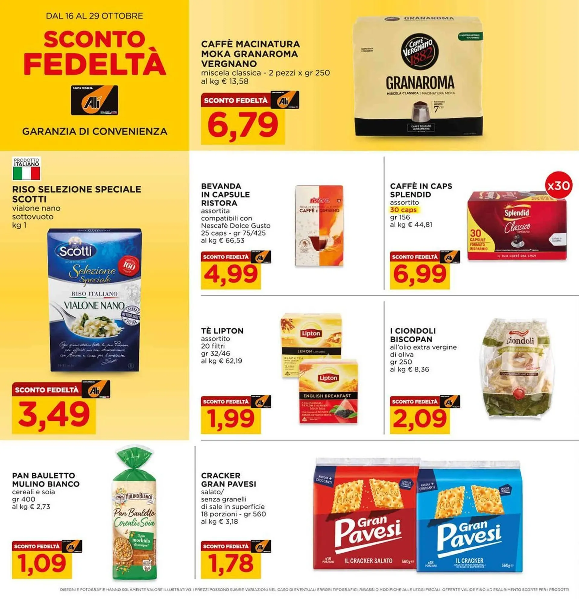 Volantino Alì Supermercati da 16 ottobre a 29 ottobre di 2025 - Pagina del volantino 16