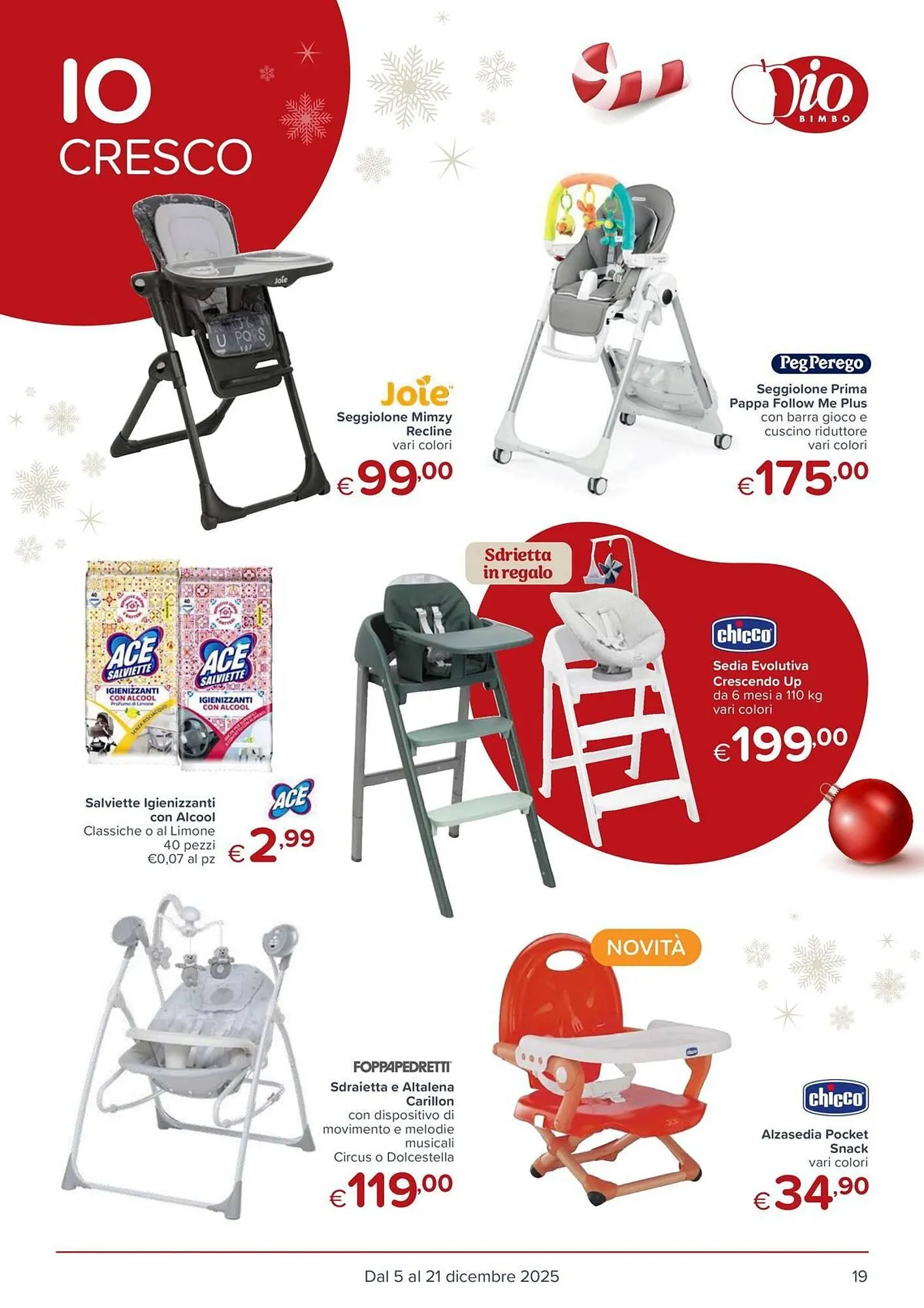 Volantino Io Bimbo da 5 dicembre a 21 dicembre di 2025 - Pagina del volantino 19