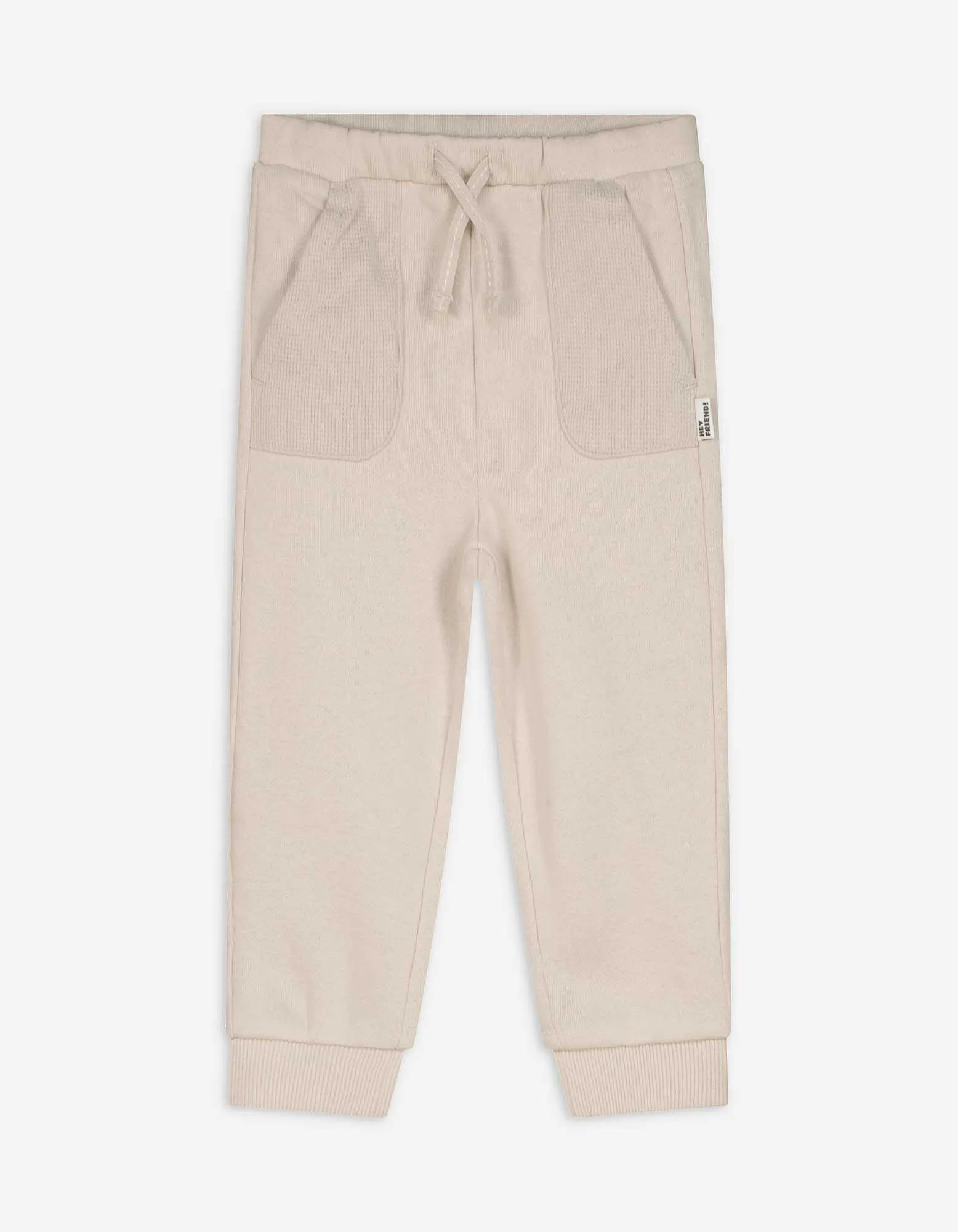 Pantaloni da jogging - Tasche applicate - bianco