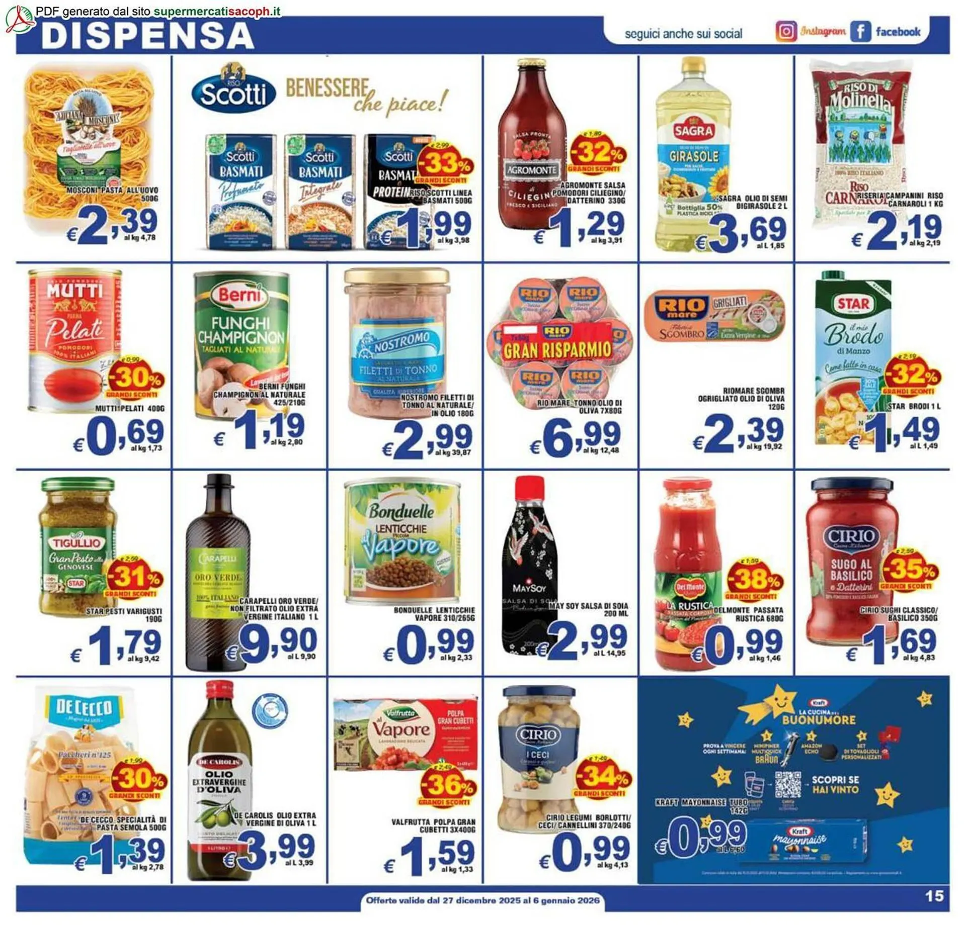 Volantino Sacoph da 27 dicembre a 6 gennaio di 2026 - Pagina del volantino 15
