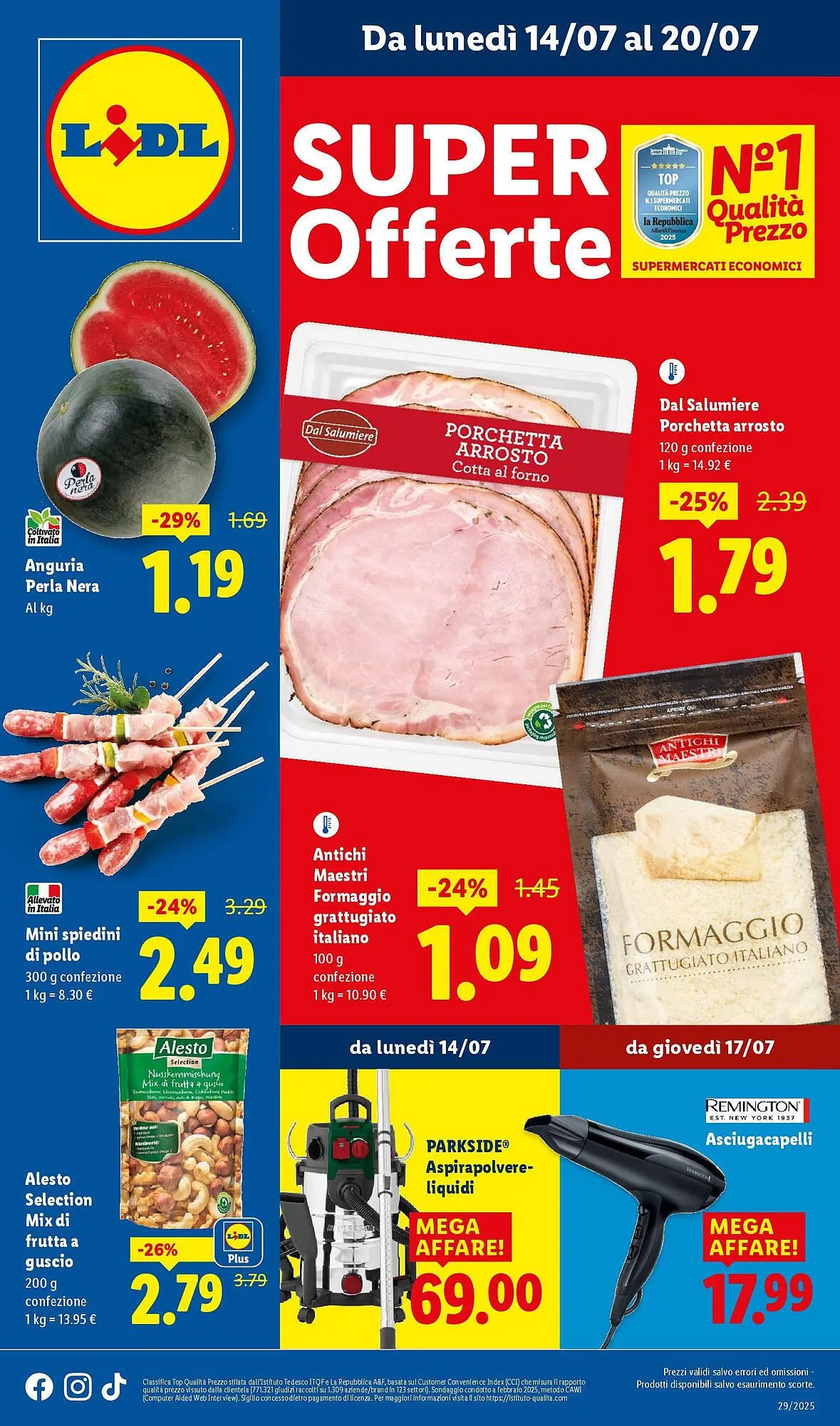 Volantino Lidl da 13 luglio a 20 luglio di 2025 - Pagina del volantino 1