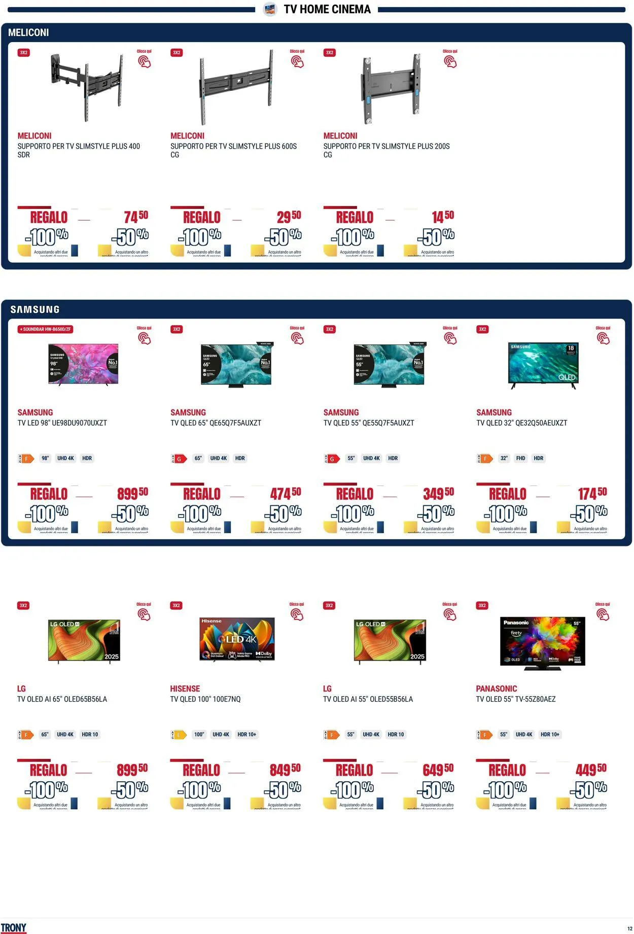 Trony - Napoli Volantino attuale da 3 luglio a 30 luglio di 2025 - Pagina del volantino 12