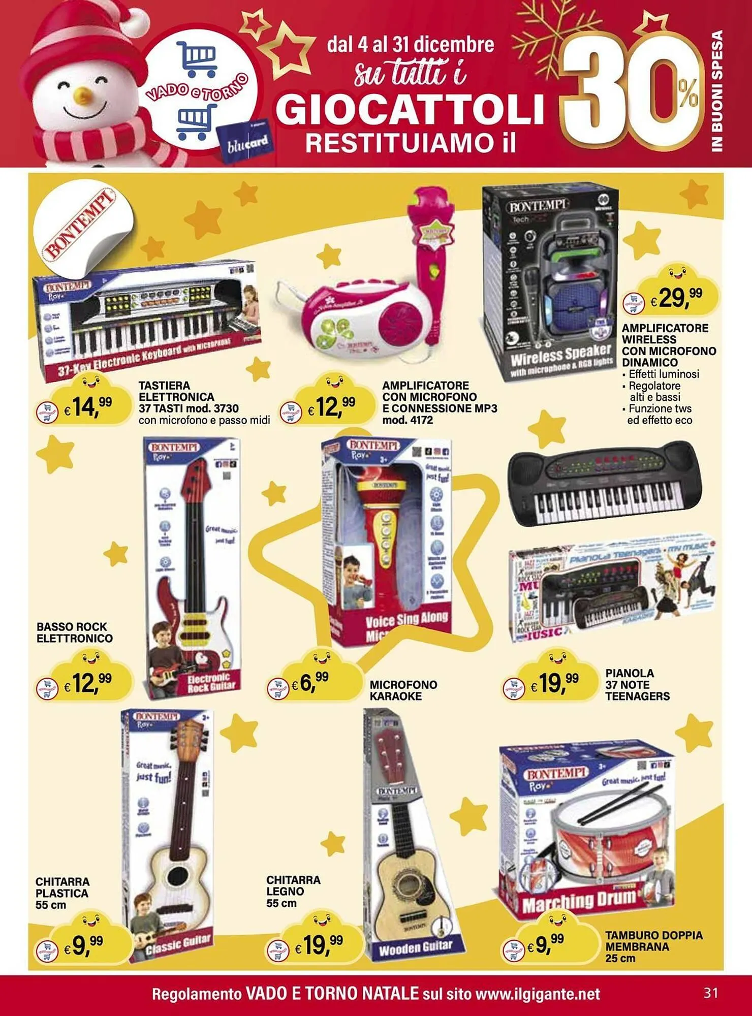 Volantino Il Gigante da 4 dicembre a 31 dicembre di 2025 - Pagina del volantino 31