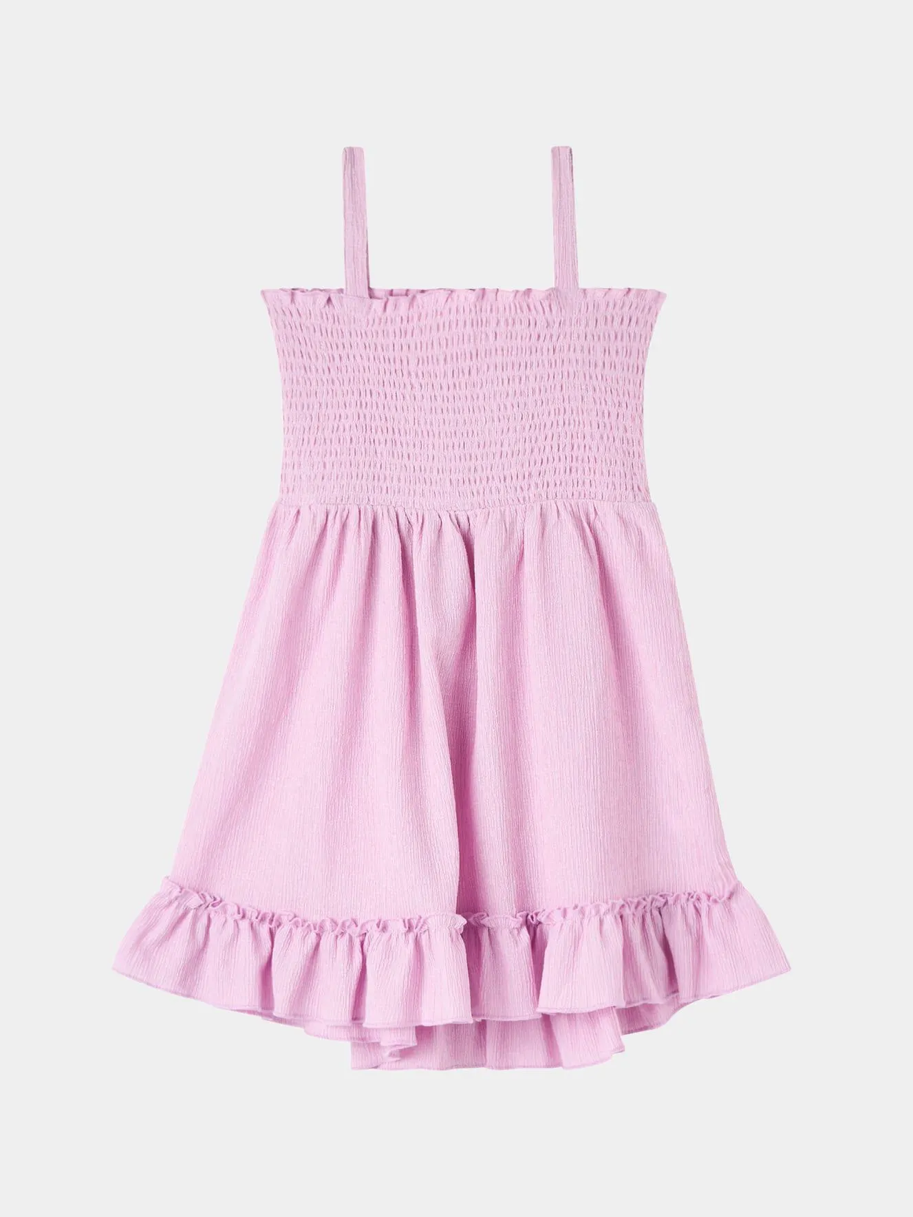 Vestito tinta unita Lilla chiaro