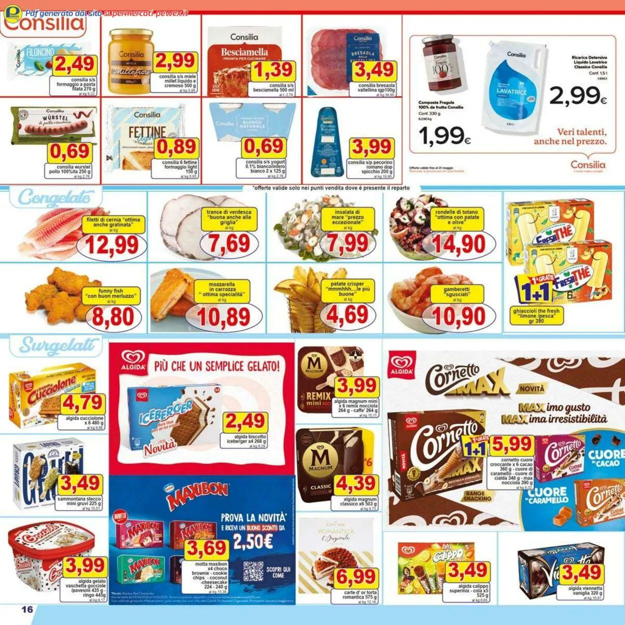 Pewex Volantino attuale da 27 maggio a 10 giugno di 2025 - Pagina del volantino 16