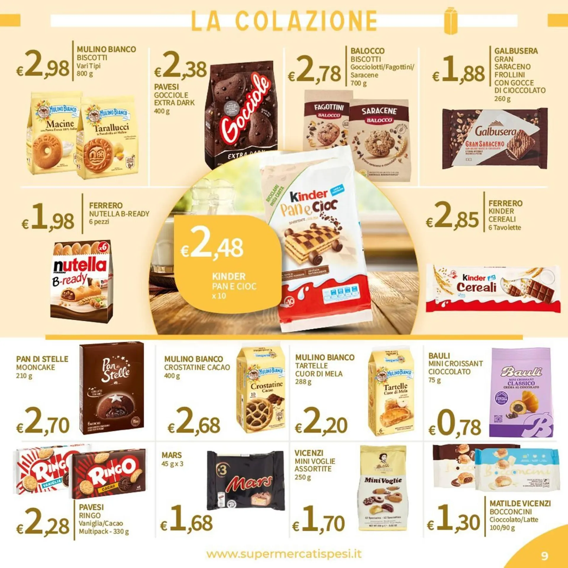 Volantino SpeSì da 28 ottobre a 9 novembre di 2025 - Pagina del volantino 9