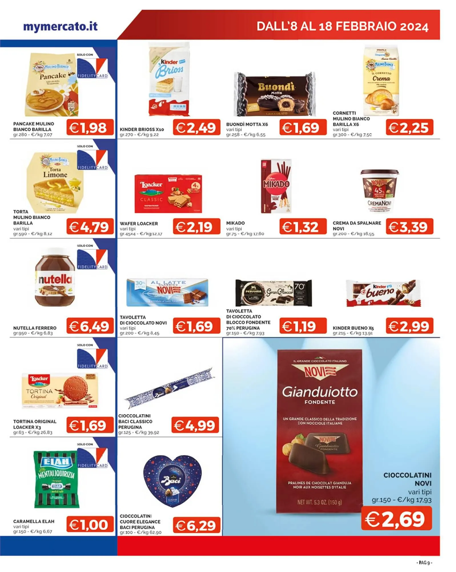 Volantino Mercatò Extra da 8 febbraio a 18 febbraio di 2024 - Pagina del volantino 9