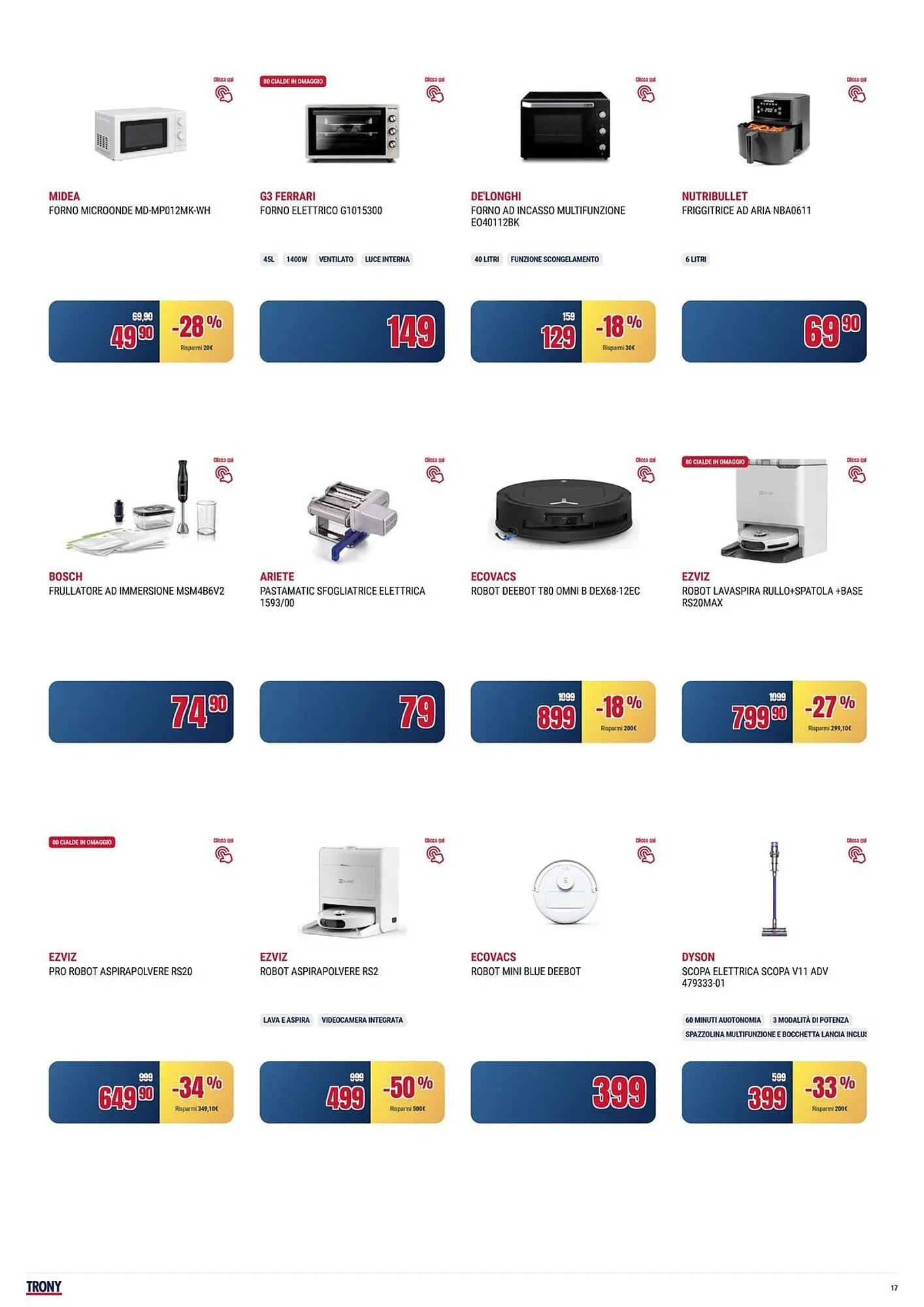 Volantino Trony da 17 ottobre a 29 ottobre di 2025 - Pagina del volantino 17