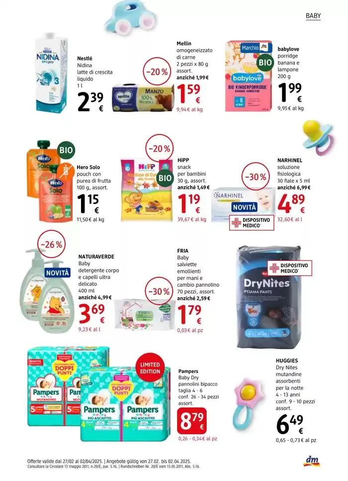 Journal. da 27 febbraio a 2 aprile di 2025 - Pagina del volantino 11