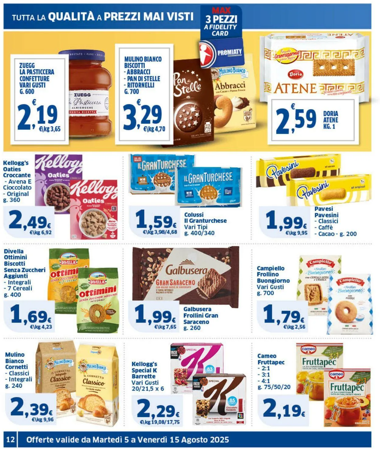 Sigma - Roma Volantino attuale da 5 agosto a 15 agosto di 2025 - Pagina del volantino 12