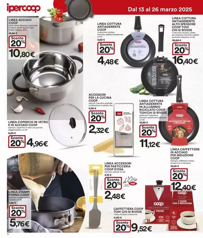Sconti 30% - 40% - 50% da 13 marzo a 26 marzo di 2025 - Pagina del volantino 24