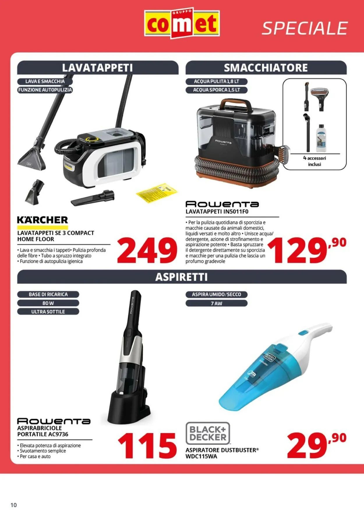Comet Volantino attuale da 6 novembre a 12 novembre di 2025 - Pagina del volantino 10