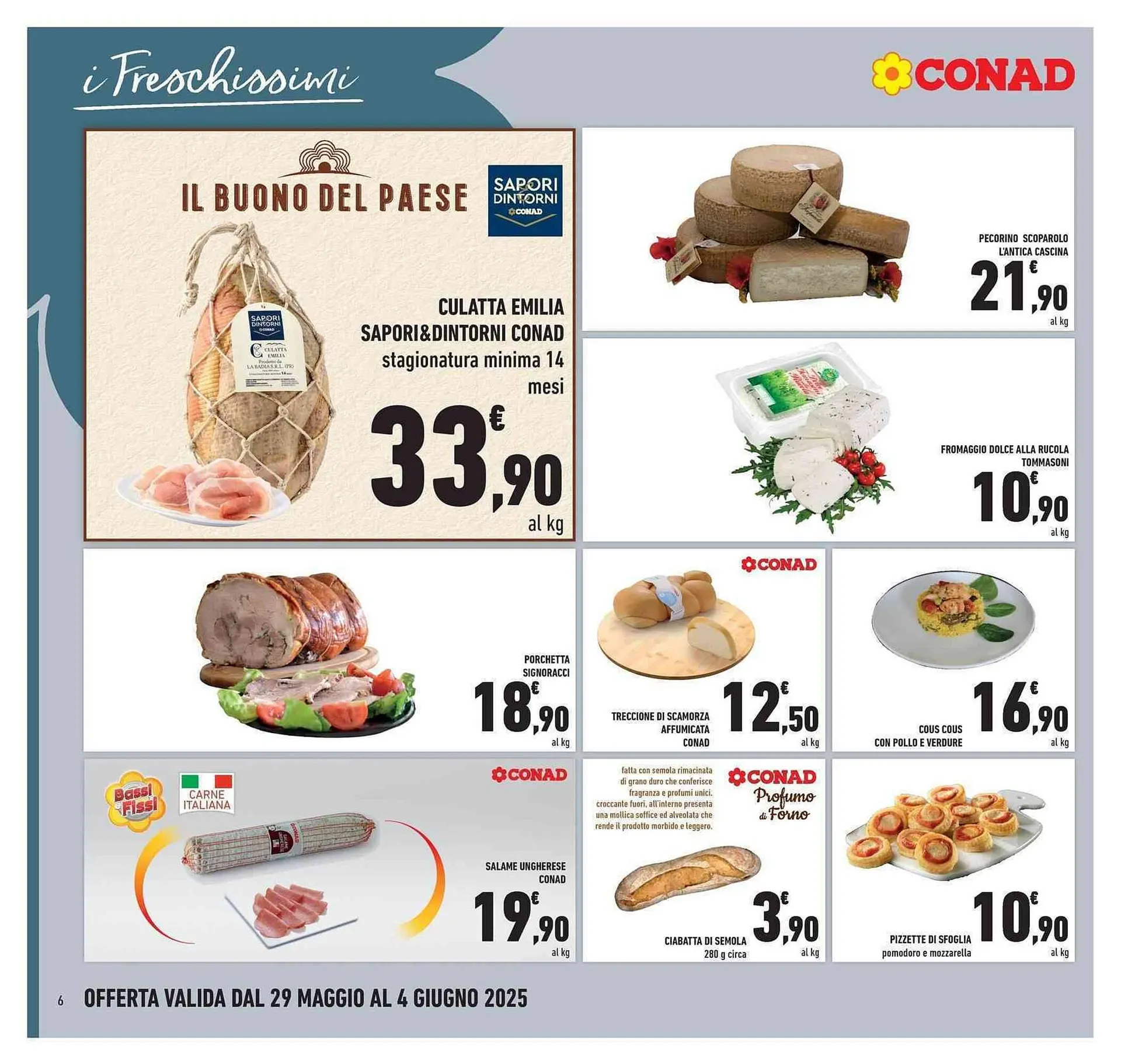 Volantino Conad da 29 maggio a 4 giugno di 2025 - Pagina del volantino 6