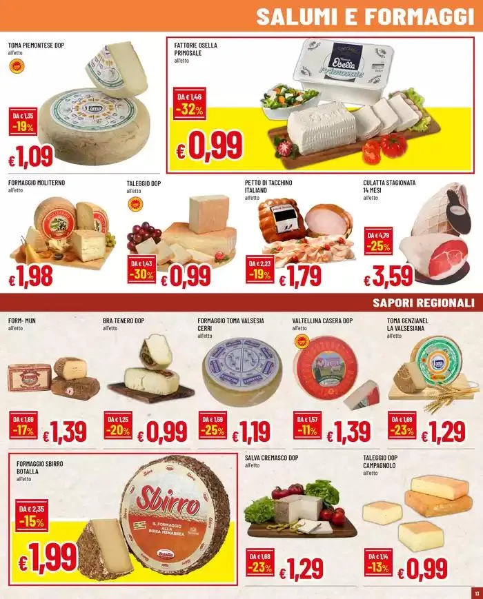 Sottocosto  da 27 marzo a 5 aprile di 2025 - Pagina del volantino 13