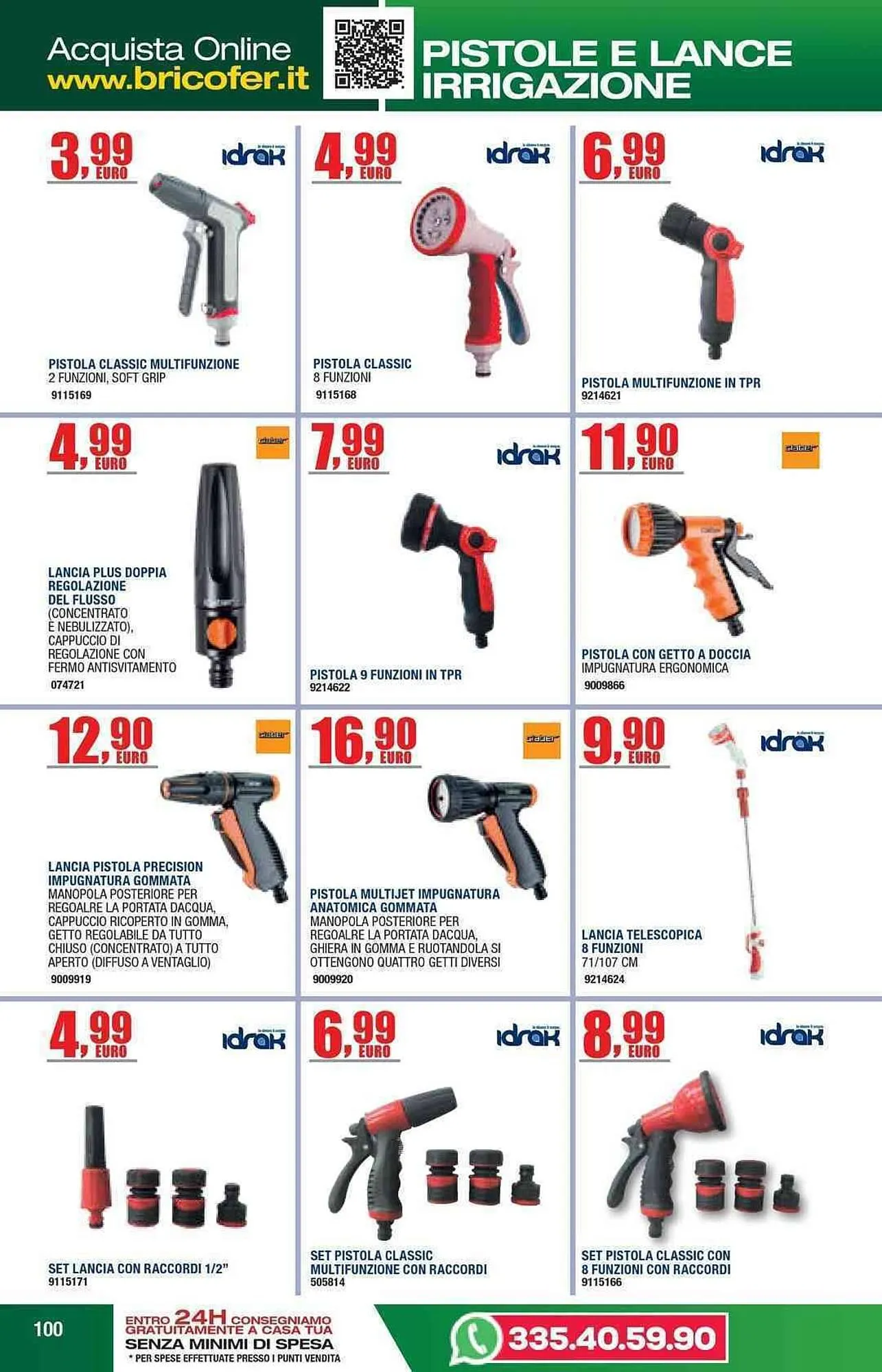 Volantino Bricofer da 24 marzo a 31 agosto di 2026 - Pagina del volantino 100