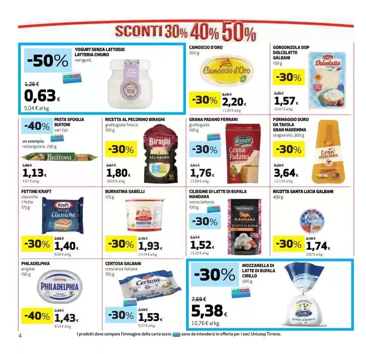 Sconti 30% 40% 50% da 27 marzo a 9 aprile di 2025 - Pagina del volantino 4