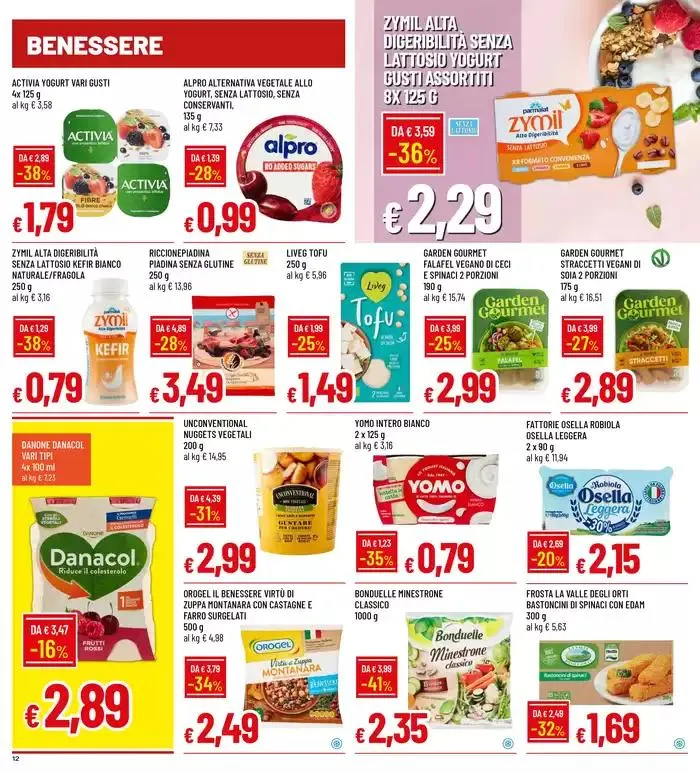 Grandi marche a piccoli prezzi  da 9 gennaio a 22 gennaio di 2025 - Pagina del volantino 12