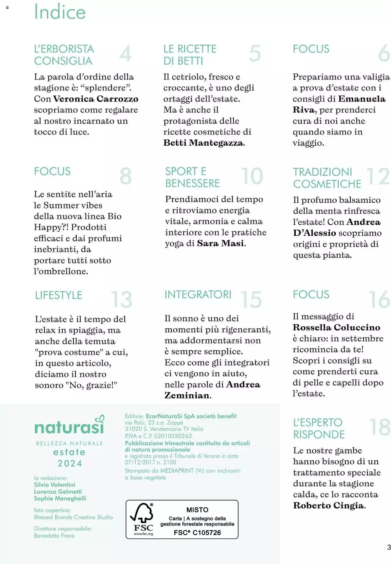 Bellezza Naturale - estate Natura Sì da 1 luglio a 31 dicembre di 2024 - Pagina del volantino 3