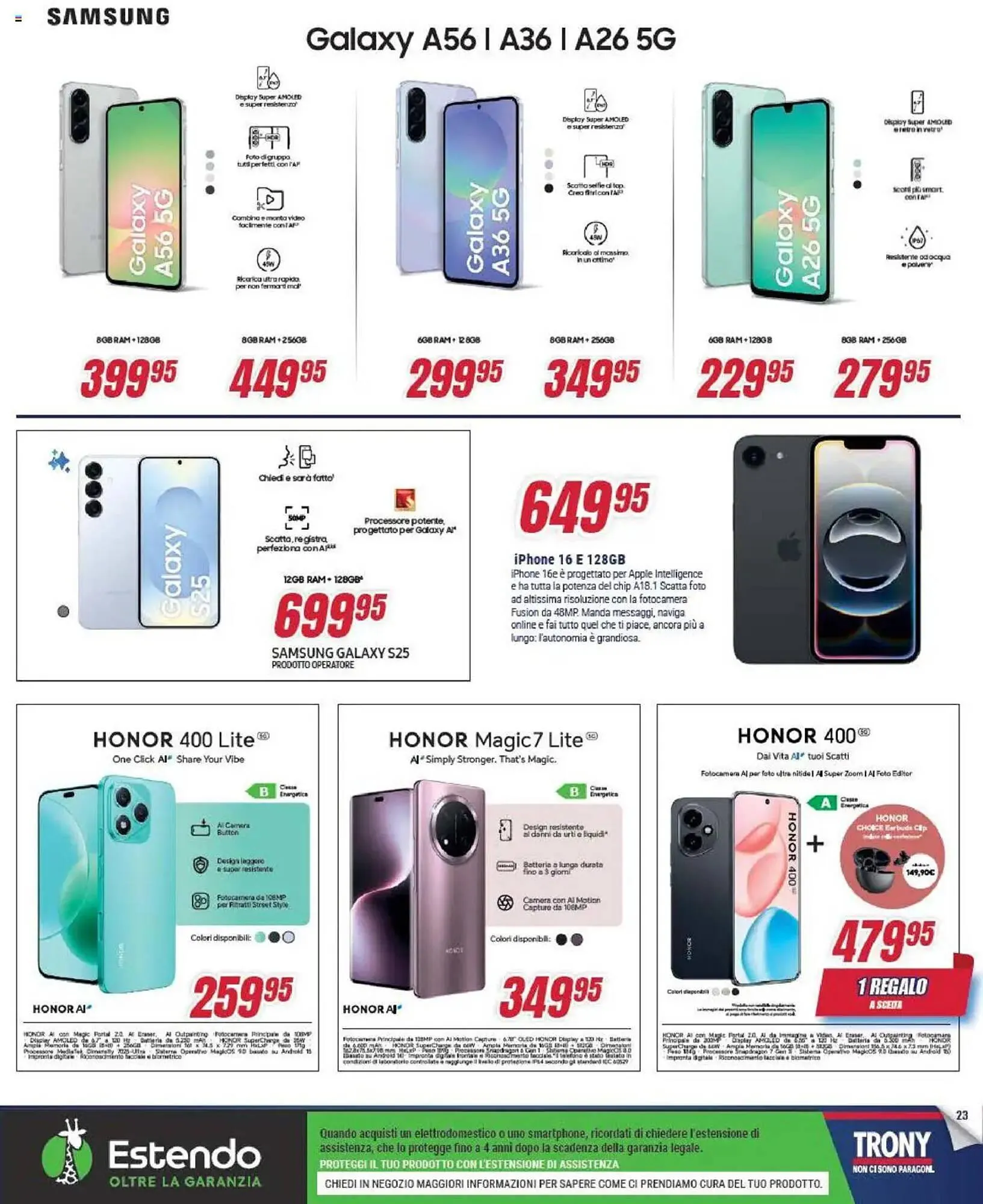 Volantino Trony da 5 settembre a 1 ottobre di 2025 - Pagina del volantino 23