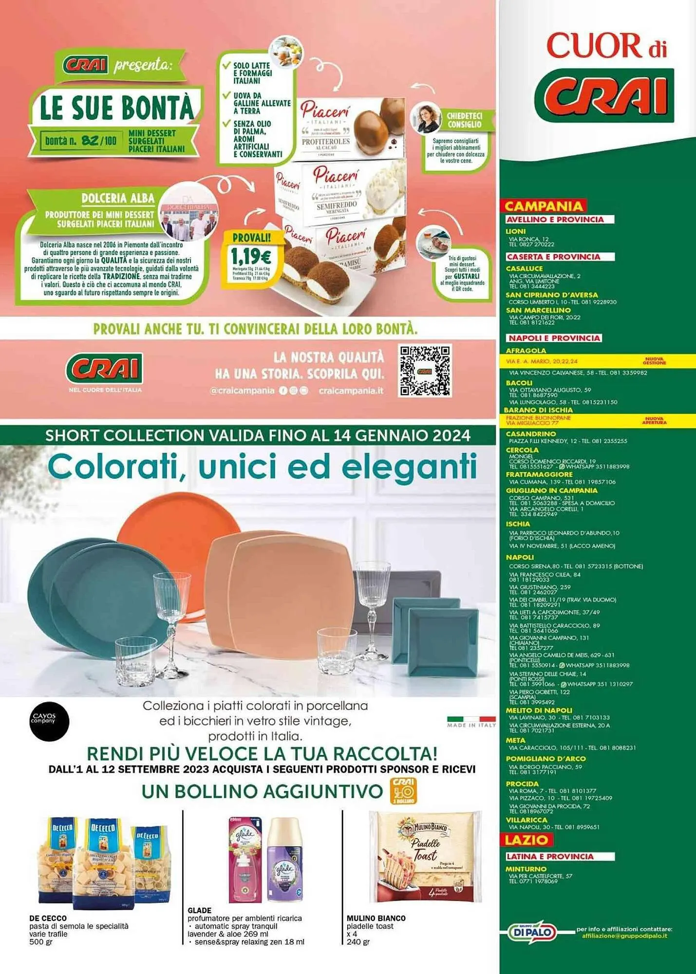 Volantino Crai da 1 settembre a 12 settembre di 2023 - Pagina del volantino 12