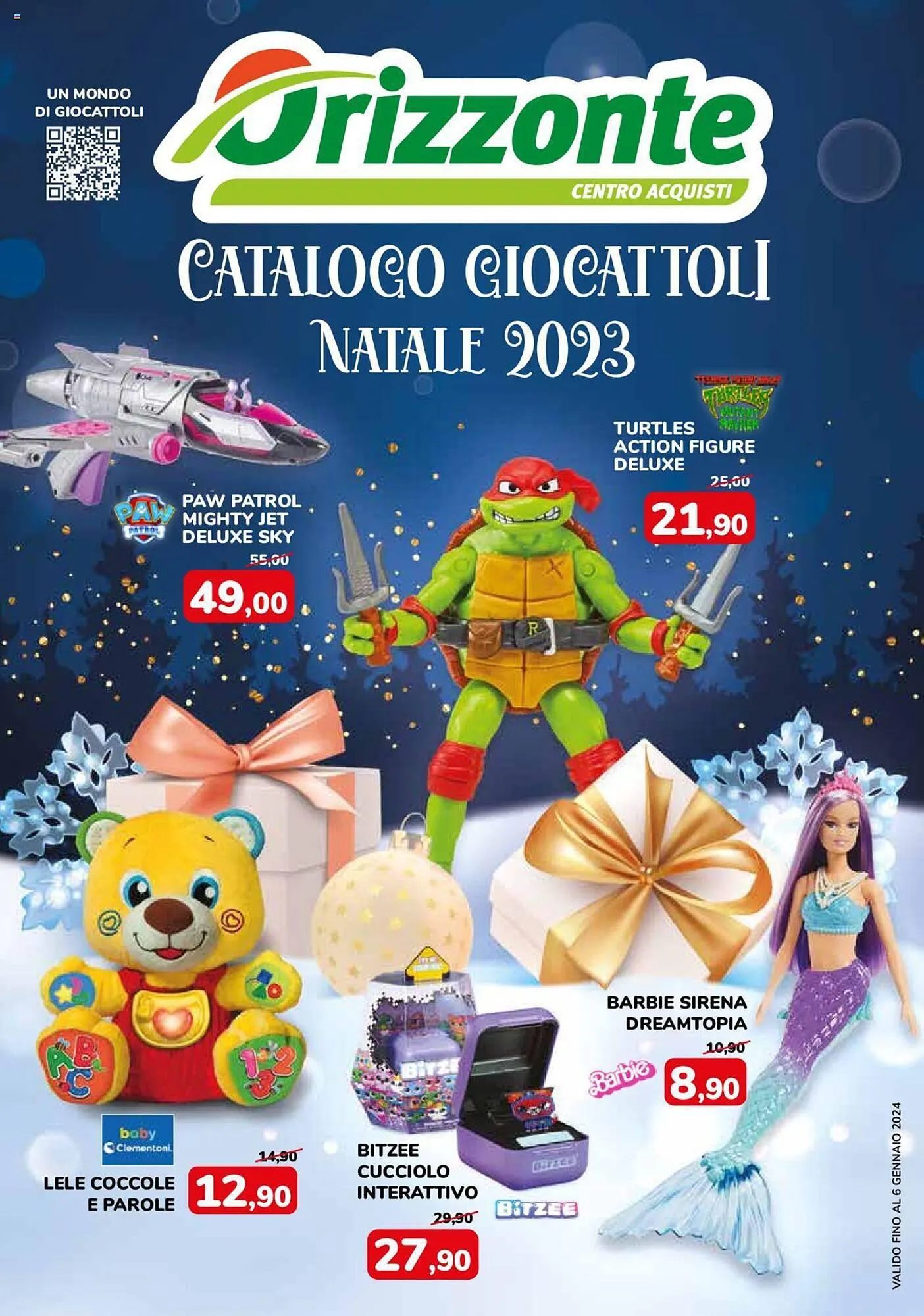 Volantino Orizzonte da 27 novembre a 6 gennaio di 2024 - Pagina del volantino 1