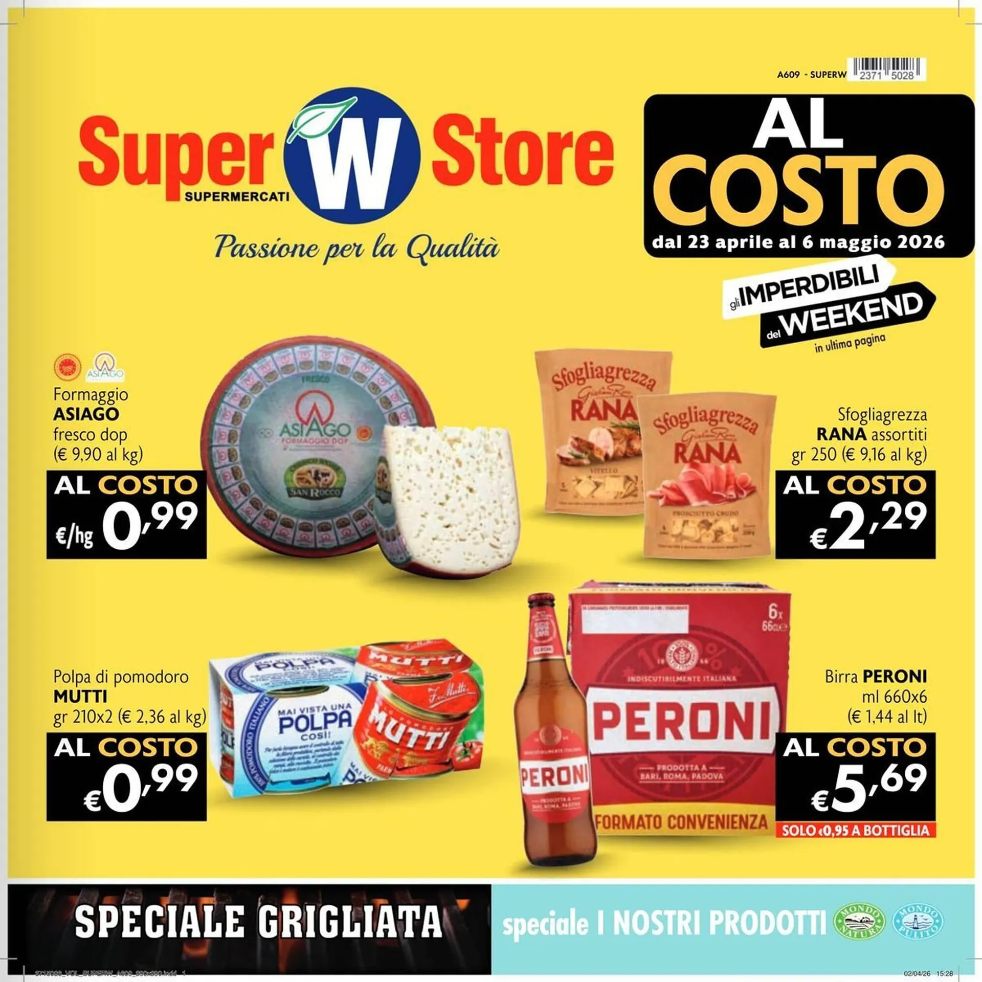 Volantino SuperW da 23 aprile a 6 maggio di 2026 - Pagina del volantino 1