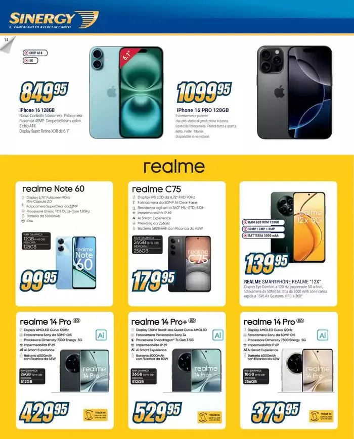 Offre Sinergy da 24 aprile a 24 maggio di 2025 - Pagina del volantino 14