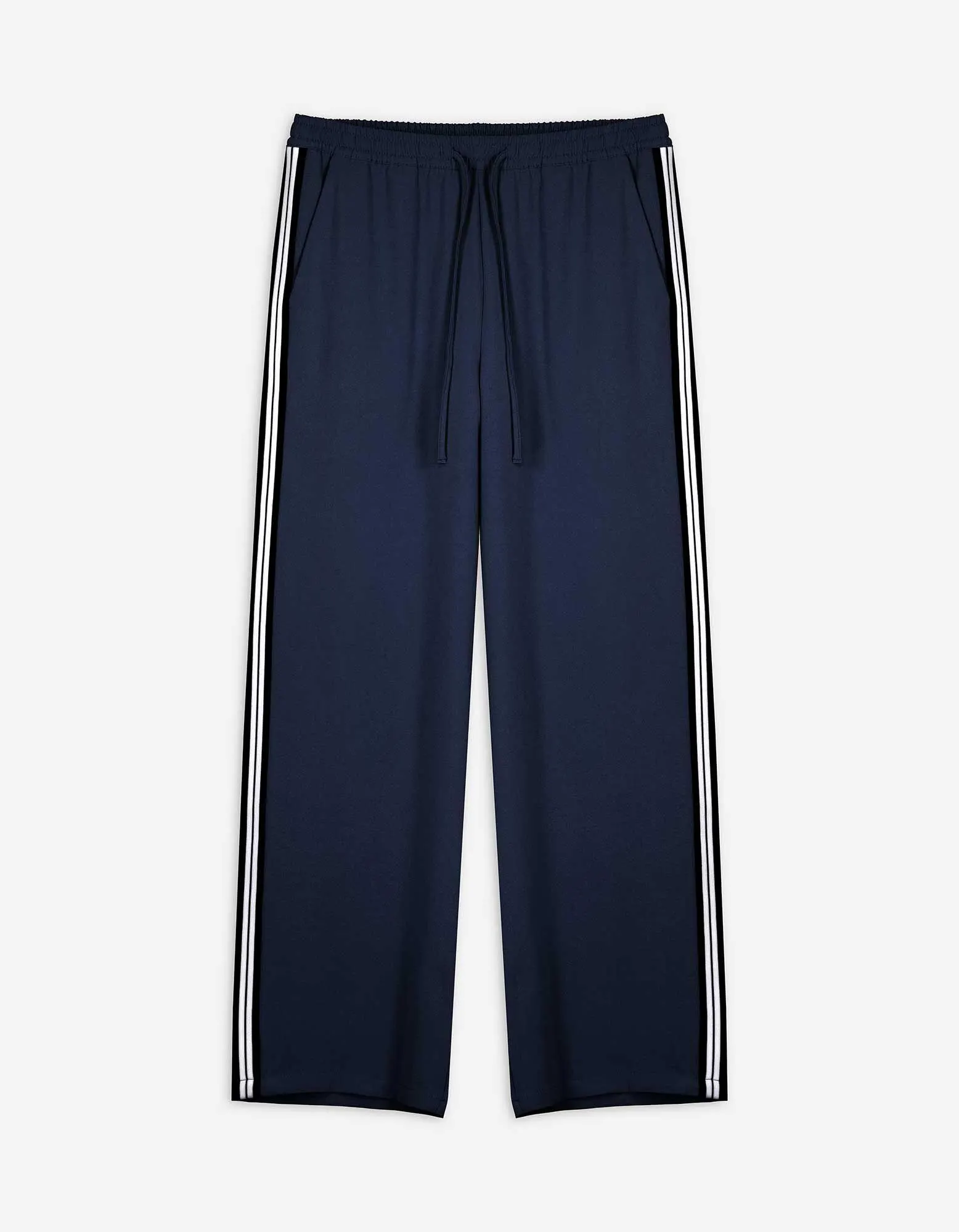 Pantaloni - Wide Fit - blu scuro