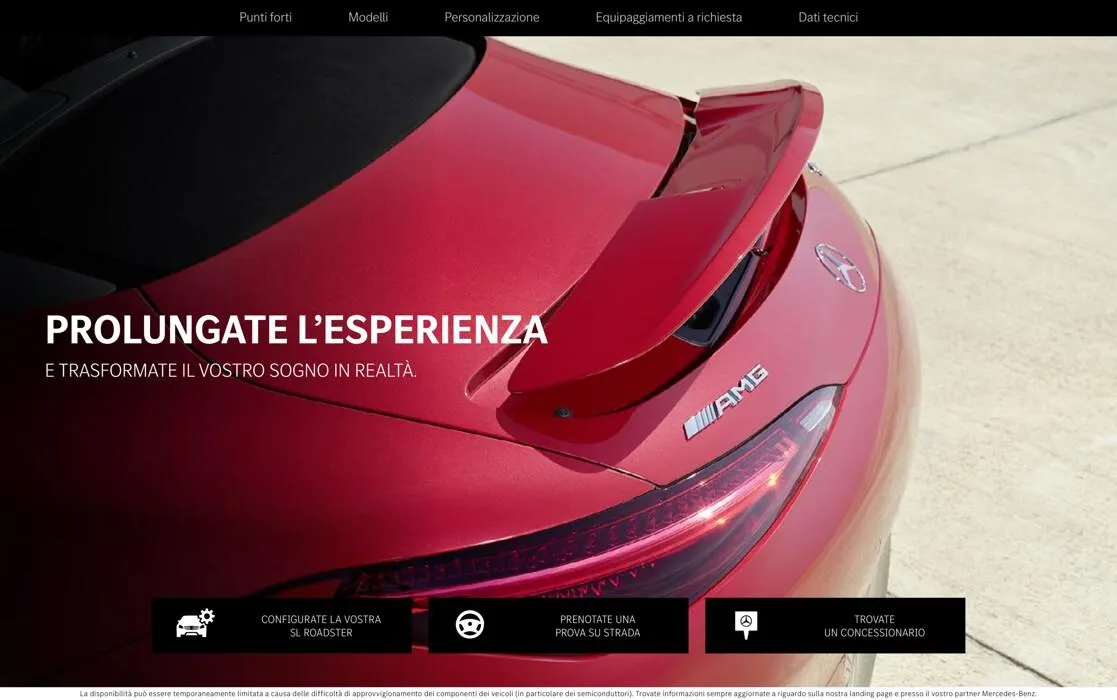 Il Nuovo Modello AMG SL. da 2 novembre a 31 gennaio di 2028 - Pagina del volantino 45