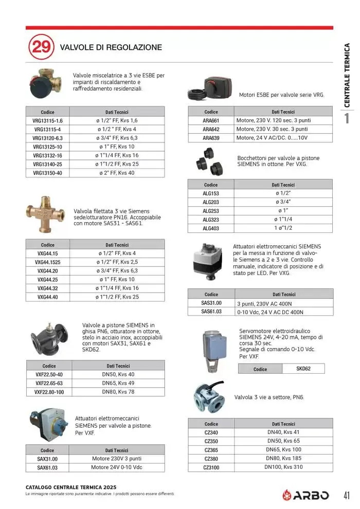 Catalogo Centrale termica 2025  da 8 aprile a 31 dicembre di 2025 - Pagina del volantino 41