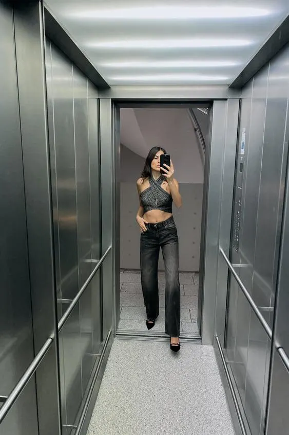 JEANS Z1975 RECTOS TIRO ALTO LONG LENGTH